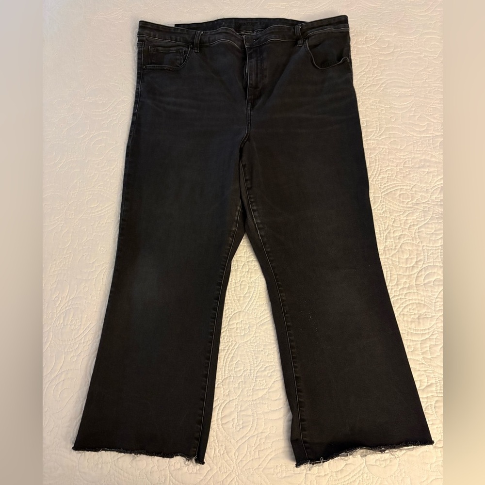American Eagle Outfitters Black Flare Jeans
